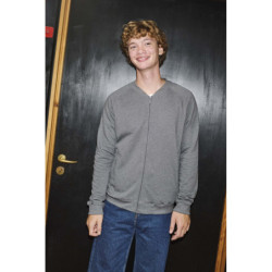 Mikina O73501 bio na zip, unisex