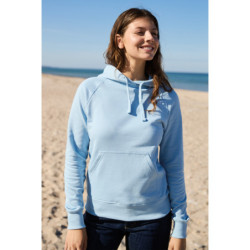 Mikina s kapucí O 83101, bio bavlna, dámská