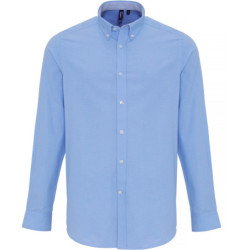 Košile Oxford PR238, pruhovaná, dlouhý rukáv