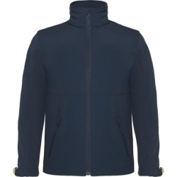 Bunda B&C Hooded Softshell /kids, softshellová, 3-vrstvá, dámská