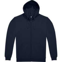Mikina B&C ID.224 Zip Hood s kapucí na zip, unisex