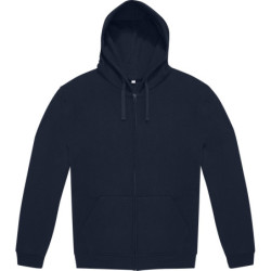Mikina B&C ID.334 Zip Hood s kapucí na zip, unisex