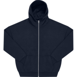 Mikina B&C Influence Zip Hood s kapucí na zip, těžká oversize, unisex