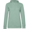Mikina B&C Hoodie s kapucí, dámská