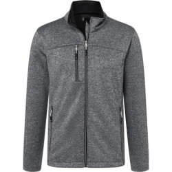 Bunda JN 1148, softshellová, melanžová, pánská