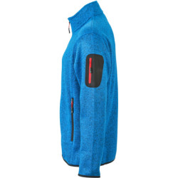 Bunda JN 762, pletená fleecová, pánská