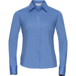 Košile 924F, popelínová, dlouhý rukáv, dámská