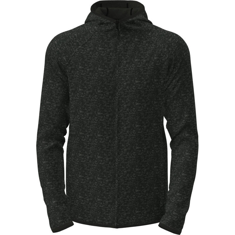 Bunda s kapucí Lux Knit Fleece Jacket Men, fleecová, pánská