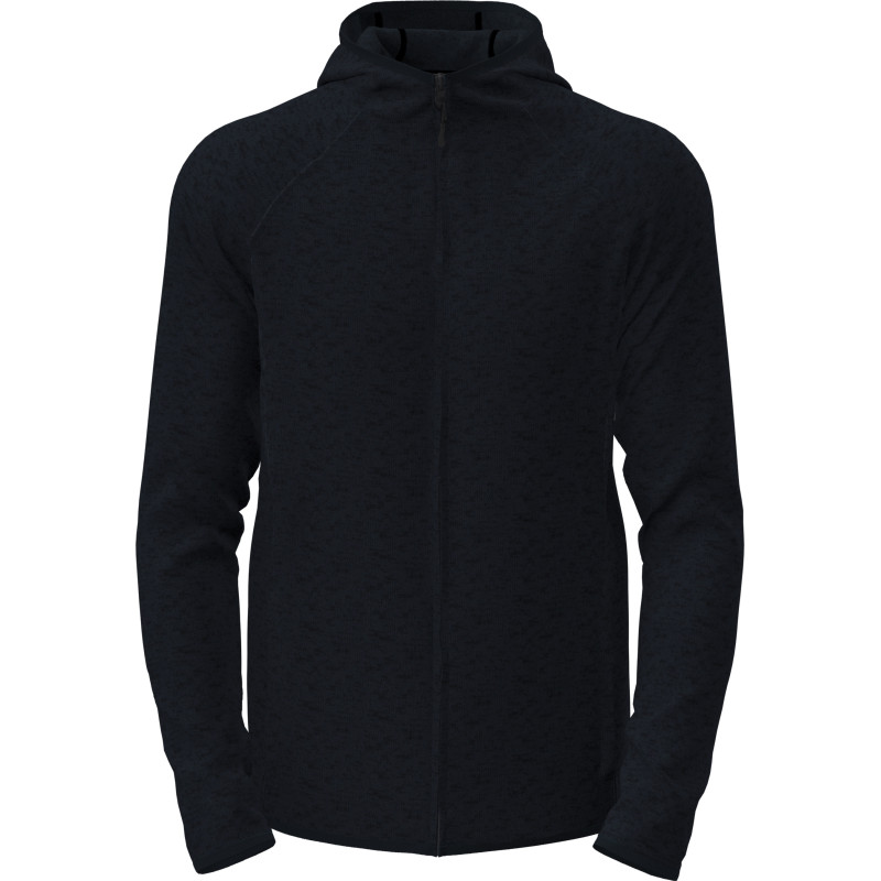 Bunda s kapucí Lux Knit Fleece Jacket Men, fleecová, pánská