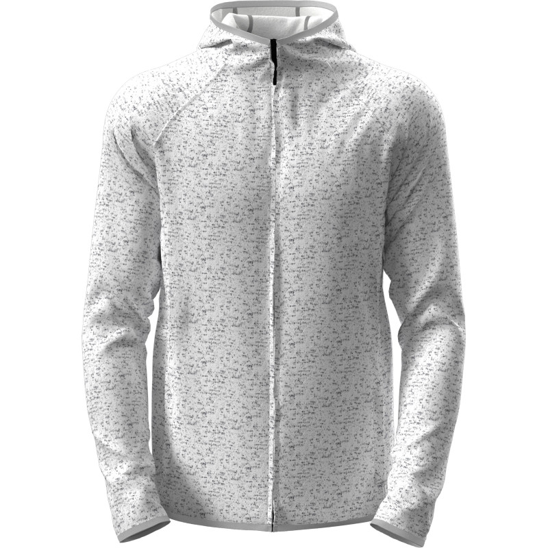 Bunda s kapucí Lux Knit Fleece Jacket Men, fleecová, pánská