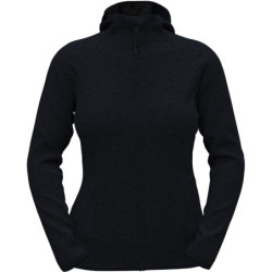 Bunda s kapucí Lux Knit Fleece Jacket Women na zip, pletená, fleecová, dámská