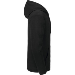 Mikina s kapucí NuBlend 993M na zip