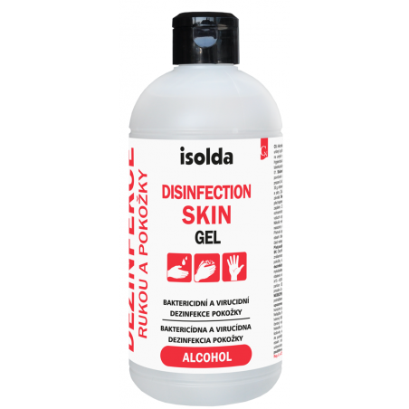 Dezinfekční gel ISOLDA SKIN, medispender, 500 ml