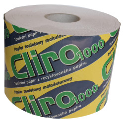 Toaletní papír CLIRO MAXI (1000) - 2 vrstvý, návin 66 metrů 