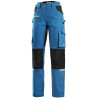 Kalhoty CXS STRETCH do pasu, dámské, středně modré-černé