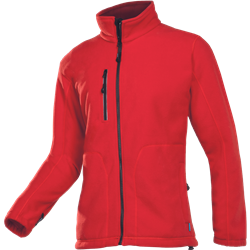 Bunda MERIDA, fleece, červená