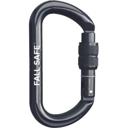 Karabina oval ALU šroubovací FS820